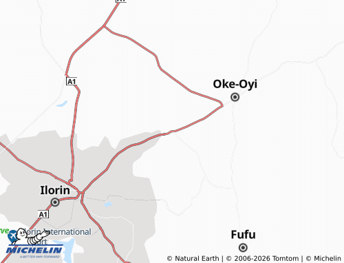 Mapa MICHELIN Apata-Yakuba - ViaMichelin