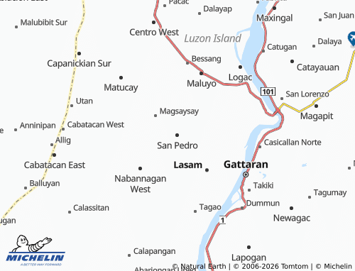 Mapa MICHELIN San Pedro - ViaMichelin