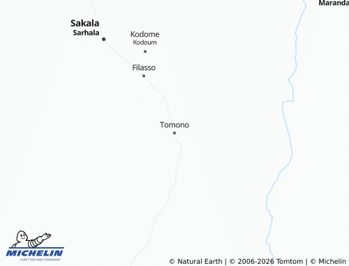 MICHELIN-Landkarte Tomono - ViaMichelin