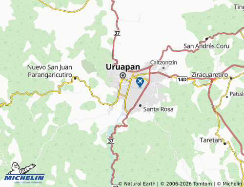 Mapa MICHELIN Monte Azul - ViaMichelin
