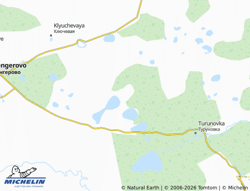 MICHELIN-Landkarte Zykovo - ViaMichelin