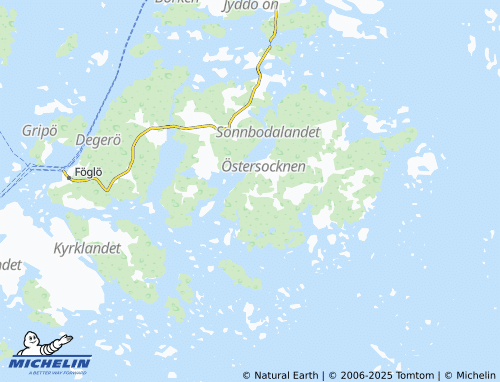 MICHELIN Skogboda map - ViaMichelin