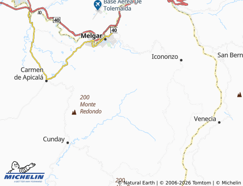 MICHELIN Águila Alta map - ViaMichelin