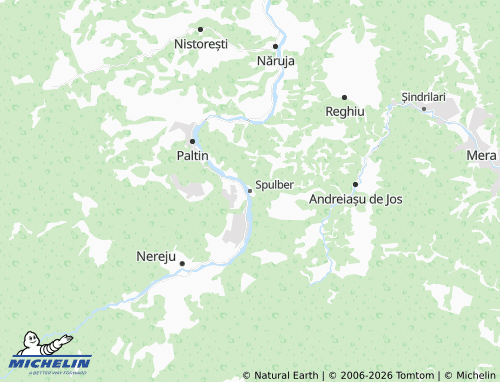 Carte MICHELIN Spulber - ViaMichelin