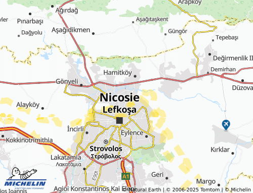 MICHELIN Küçük Kaymaklı map - ViaMichelin