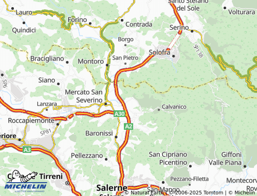 MICHELIN Villa map - ViaMichelin