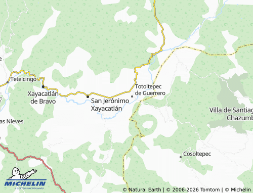 Kaart MICHELIN San Miguel - ViaMichelin