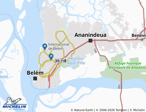 Mappa MICHELIN Guanabara - ViaMichelin