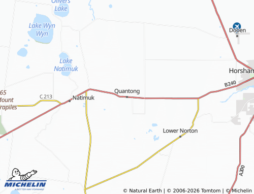 MICHELIN Quantong map - ViaMichelin