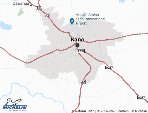 Mappa MICHELIN Gandu - ViaMichelin