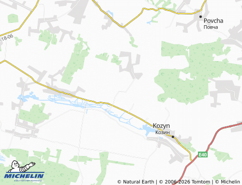 Mappa MICHELIN Stanislavy - ViaMichelin