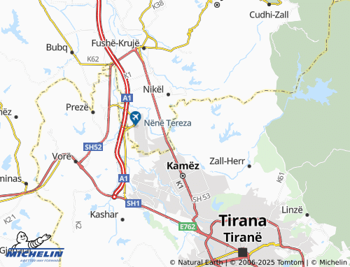 MICHELIN Dritas map - ViaMichelin