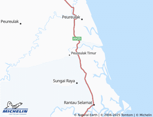 MICHELIN Alue Tho map - ViaMichelin
