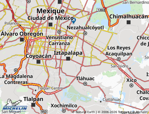 Mapa MICHELIN San Miguel - ViaMichelin