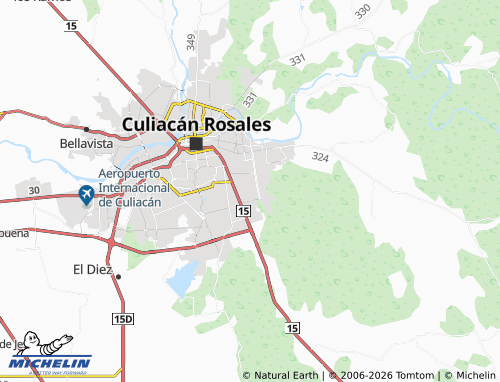 MICHELIN Banjército map - ViaMichelin
