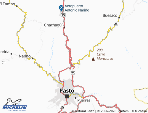MICHELIN Josefina map - ViaMichelin