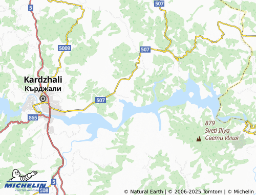 MICHELIN Zvezdelina map - ViaMichelin