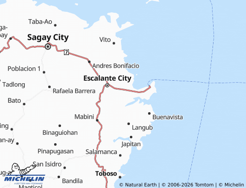 MICHELIN Alimango map - ViaMichelin