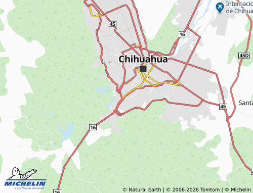 Mappa MICHELIN Burócrata Federal - ViaMichelin