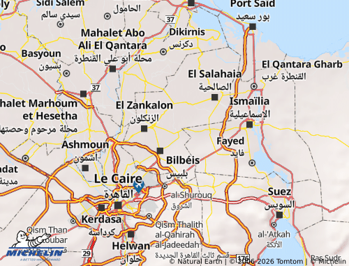 Carte MICHELIN Abo Hamad - ViaMichelin