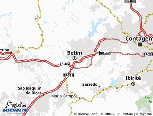 Mappa MICHELIN Centro - ViaMichelin