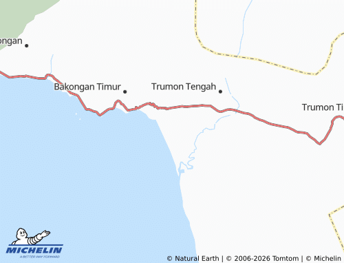 Mapa MICHELIN Panton Bili - ViaMichelin