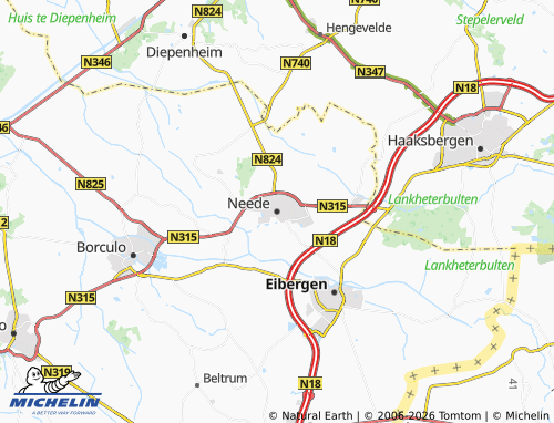 Mappa MICHELIN Neede - ViaMichelin