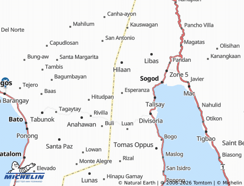 MICHELIN Esperanza map - ViaMichelin