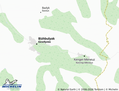 MICHELIN-Landkarte Barsh - ViaMichelin