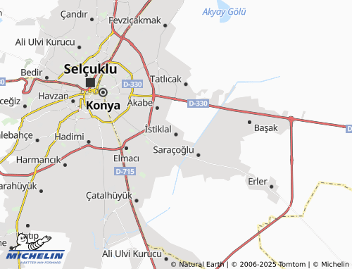 MICHELIN İstiklal map - ViaMichelin