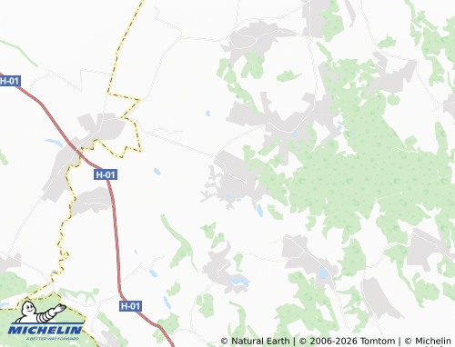 Mapa MICHELIN Holiaky - ViaMichelin