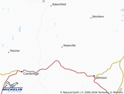 Kaart MICHELIN Waterville - ViaMichelin