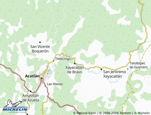 MICHELIN Segunda map - ViaMichelin
