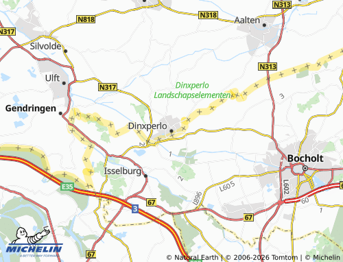 Carte MICHELIN Dinxperlo - ViaMichelin