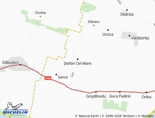 Mappa MICHELIN Ștefan Cel Mare - ViaMichelin