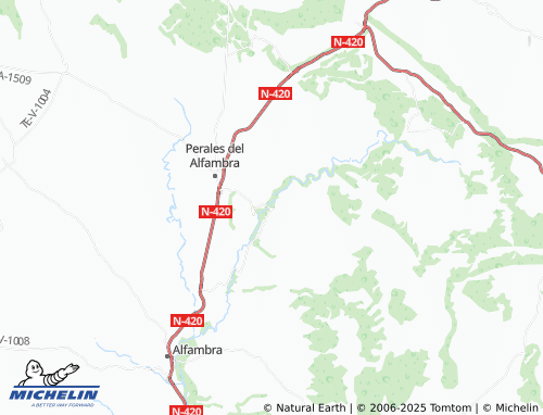 MICHELIN Villalba Alta map - ViaMichelin