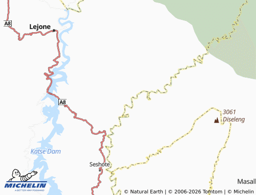 MICHELIN Ha Ralebese map - ViaMichelin