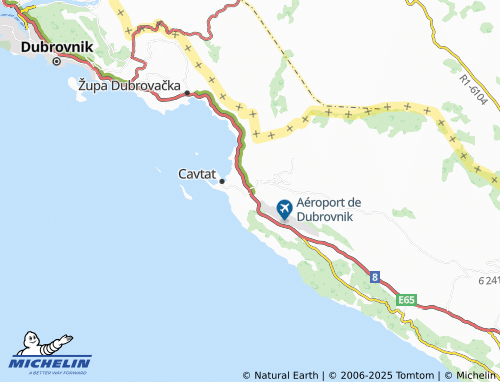 MICHELIN Zvekovica map - ViaMichelin
