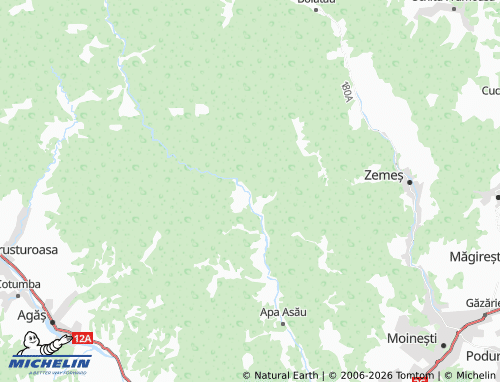 Mapa MICHELIN Păltiniș - ViaMichelin