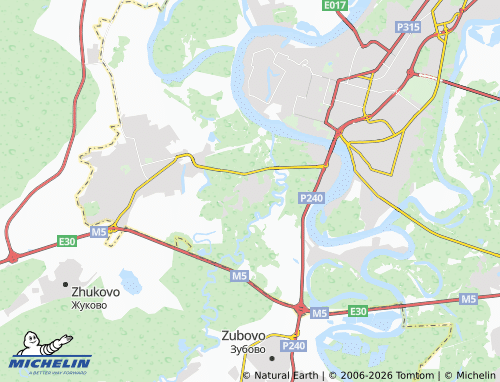 MICHELIN-Landkarte Burovik SNT - ViaMichelin