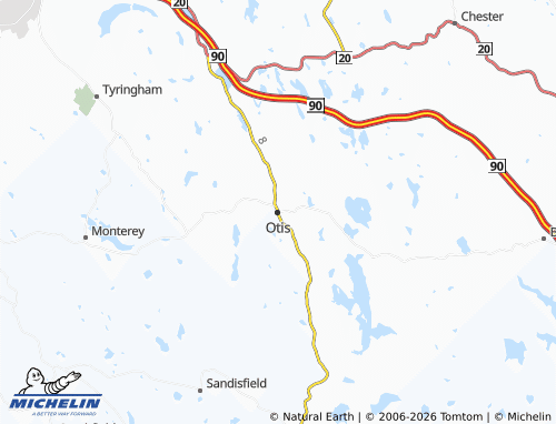 Carte MICHELIN Otis - ViaMichelin