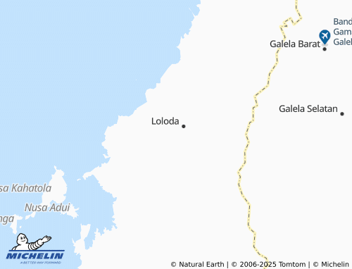 MICHELIN Bakun map - ViaMichelin