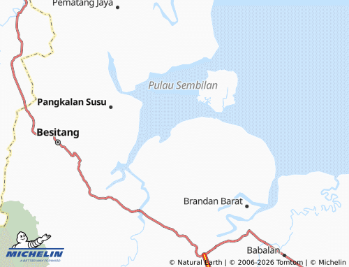 Mapa MICHELIN Bukit Jengkol - ViaMichelin