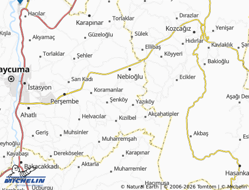 MICHELIN Musausta map - ViaMichelin