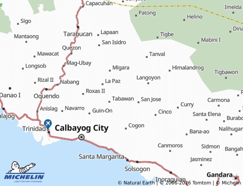 MICHELIN Alibaba map - ViaMichelin