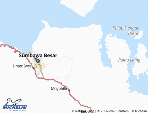 MICHELIN Songkar map - ViaMichelin
