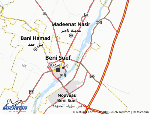 Mapa MICHELIN Shareef Basha - ViaMichelin