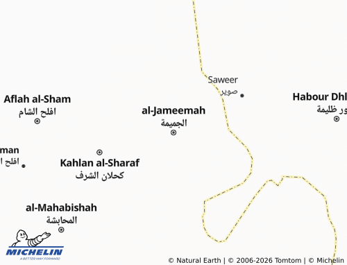 MICHELIN-Landkarte al-Jameemah - ViaMichelin