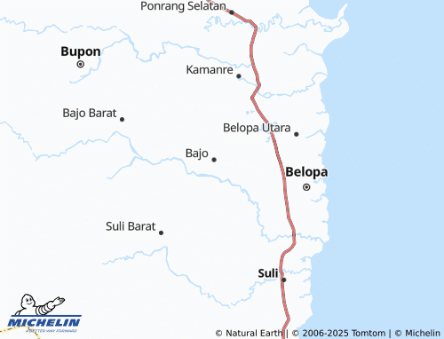 MICHELIN Balla map - ViaMichelin