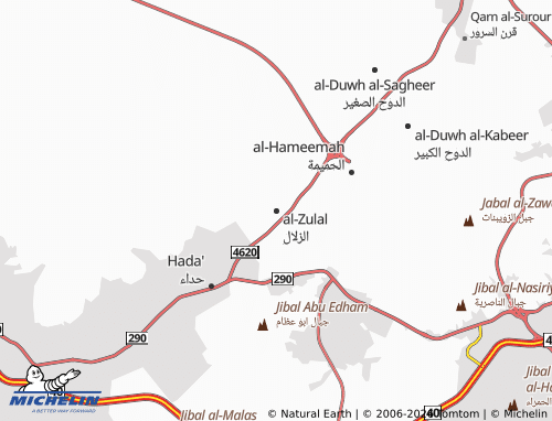 Carte MICHELIN al-Zulal - ViaMichelin